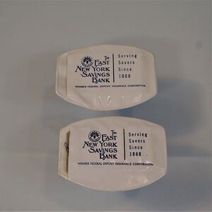 Advertising The East New York Savings Bank Sewing Basket Sewing Kit Vintage 1960